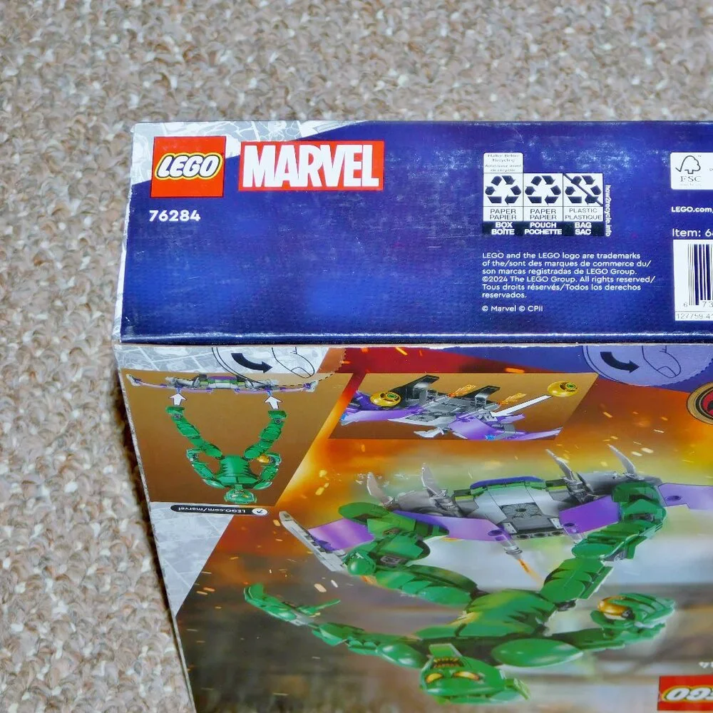 LEGO Marvel Spider-Man No Way Home Green Goblin Construction Figure New 76284 - Picture 9 of 12